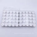 Hot selling factory wholesale high quality 100pcs per bag white tealight candle with aluminum holder